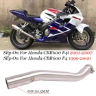 Выхлопной глушитель для мотоцикла Honda CBR600 F4 CBR600 F4i 1999 - 2007 51 мм