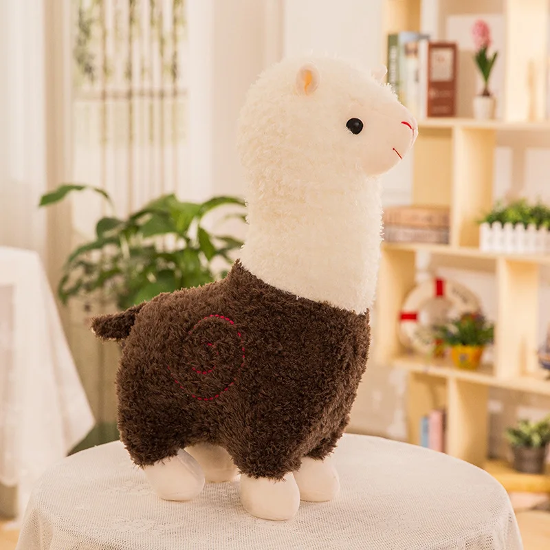 

28cm New Alpaca Plush Toys 7 Colors Cute Stuffed Animal Doll Soft Home office decor Kids Birthday Party Christmas Gifts