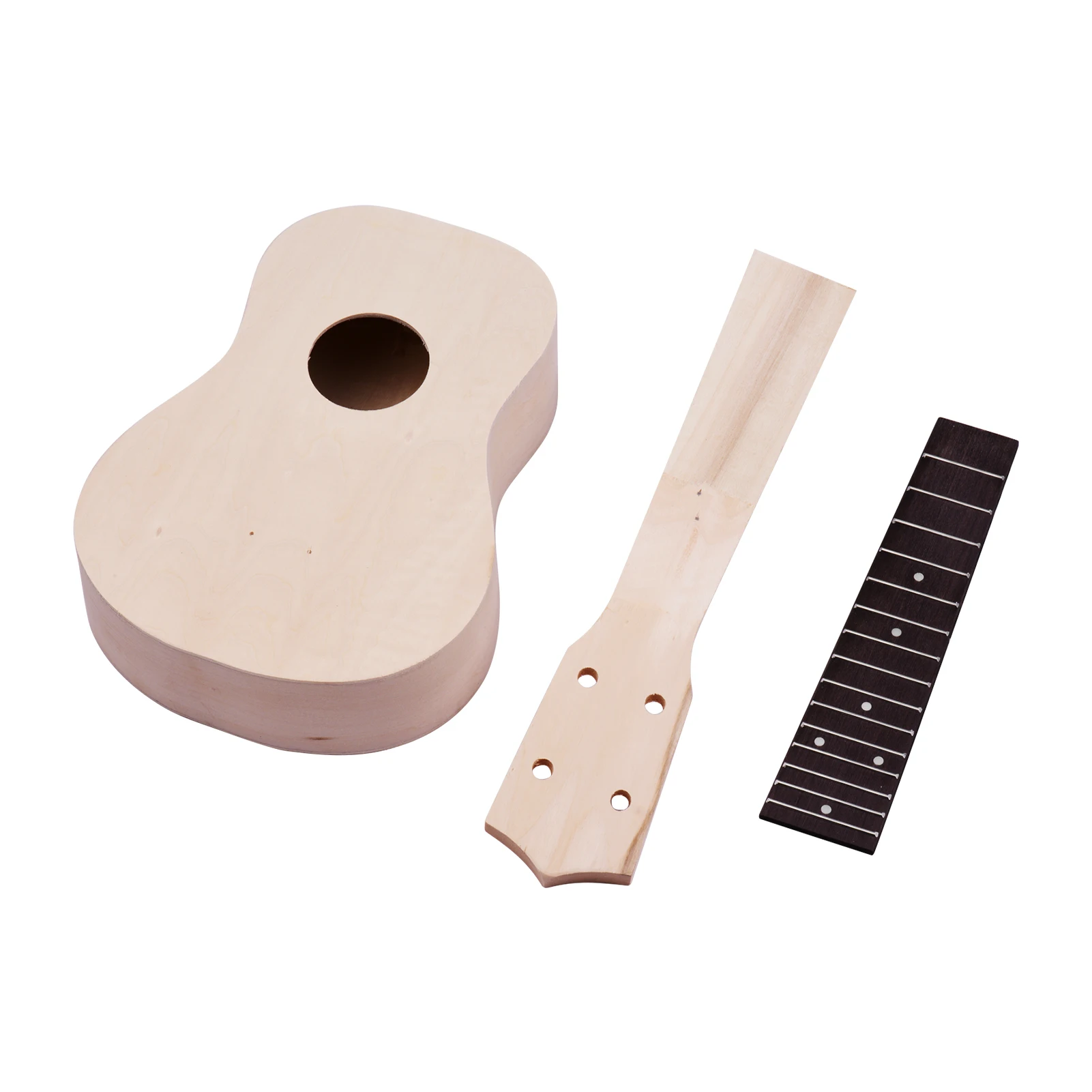 21 дюймов недостроенный DIY миниатюрная гитара укулеле-сопрано фирмы укулеле