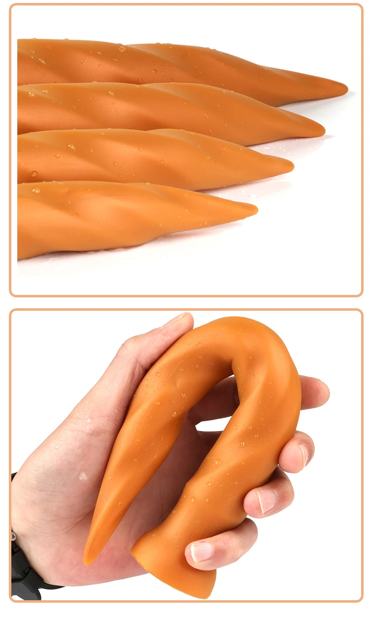 29/37/45/53cm Super Long Dildo Anal Plug Prostate Massager Soft Silicone Butt Anus Dilator Adults BDSM Game Sex Toys | Красота и