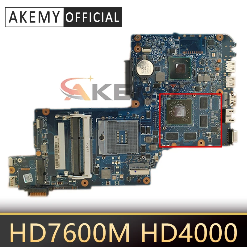 Новая материнская плата AKEMY для ноутбука Toshiba satellite C870 L870 L875 экран 17 3 дюйма HD7600M HD4000