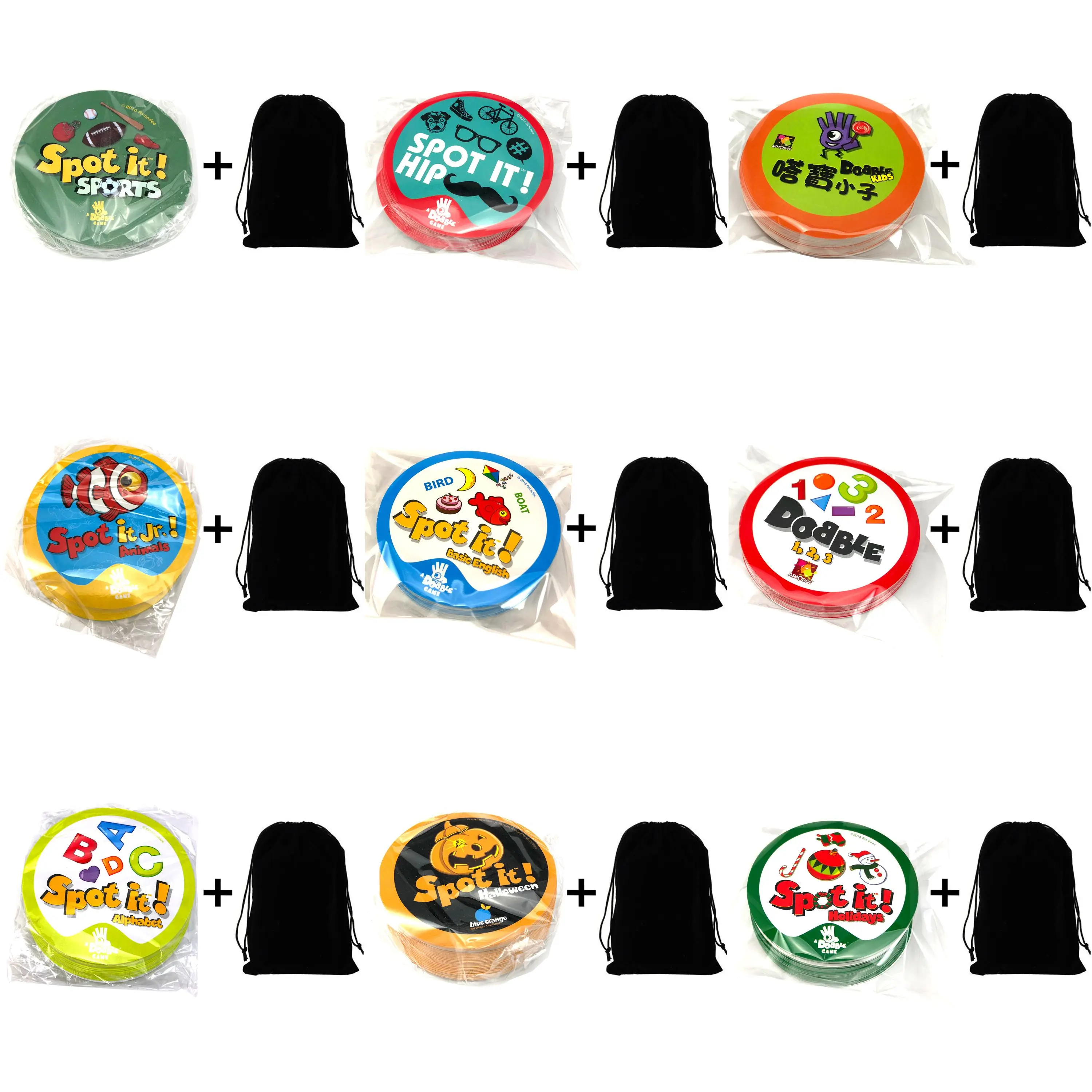 Настольная игра Спот это добль с животными Детские виды спорта|Карточные игры| |