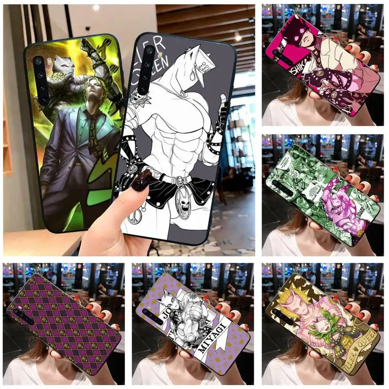 Чехол для телефона с аниме JoJo Killer Queen Xiaomi Mi Note 10 Lite 9T Pro xiaomi CC9 Pro|Бамперы| |