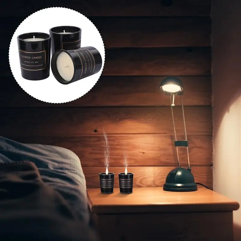 3 шт. ароматические свечи для ароматерапии Настольный ароматическая свеча дома |