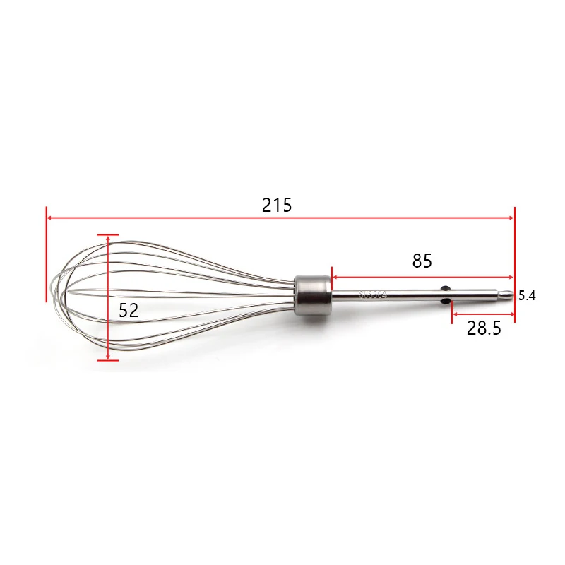 2Pcs For Tefal HT4010 Mixer Blender Eggbeater Whisk for KENWOOD HM220 HM320 HM520 HM530 HM620 /Panasonic MK-GH1 parts - купить по
