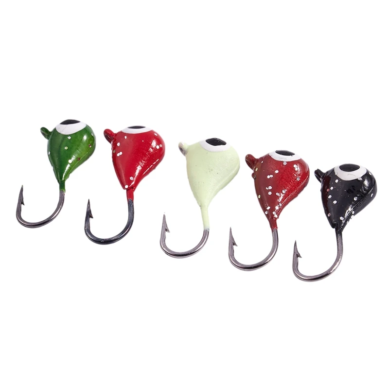 5 шт./лот зимняя подледная рыбалка приманка высокое качество Прямая поставка от производителя металлическая