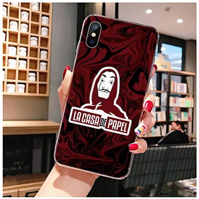 

spain TV Money Heist House of Paper Phone Case For iphone xiaomi 12 11 7 8 10 9 6 9t plus X XR XS Pro lite max3 Max Mini