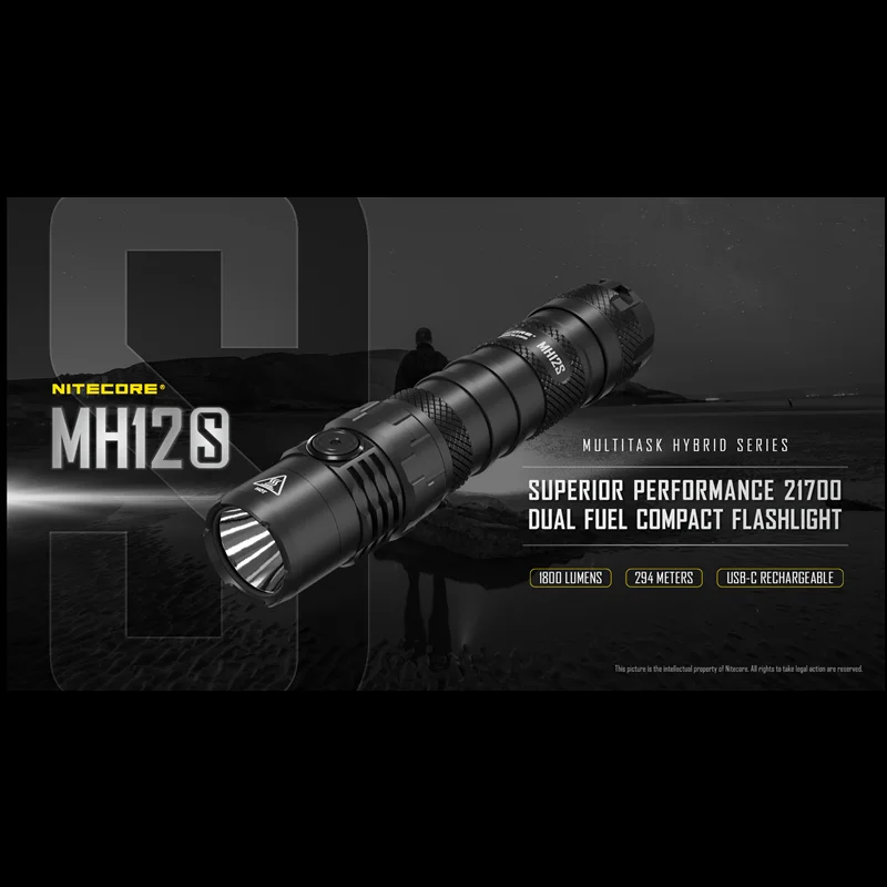 Дешево Тактическая вспышка NITECORE MH12S, суперъяркая перезаряжаемая ламсветильник 1800 люмен с аккумулятором 5000 мАч, светильник для наружного светильни... Продажа Тактическая вспышка NITECORE MH12S, суперъяркая перезаряжаемая ламсветильник 1800 люмен с аккумулятором 5000 мАч, светильник для наружного светильни...