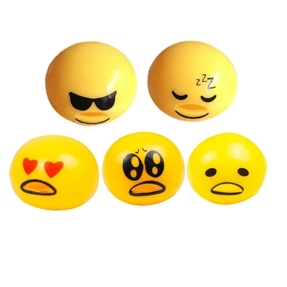 Рвота яйцо Антистресс игрушка желток рвоты Slime творческие шутки подарки забавная