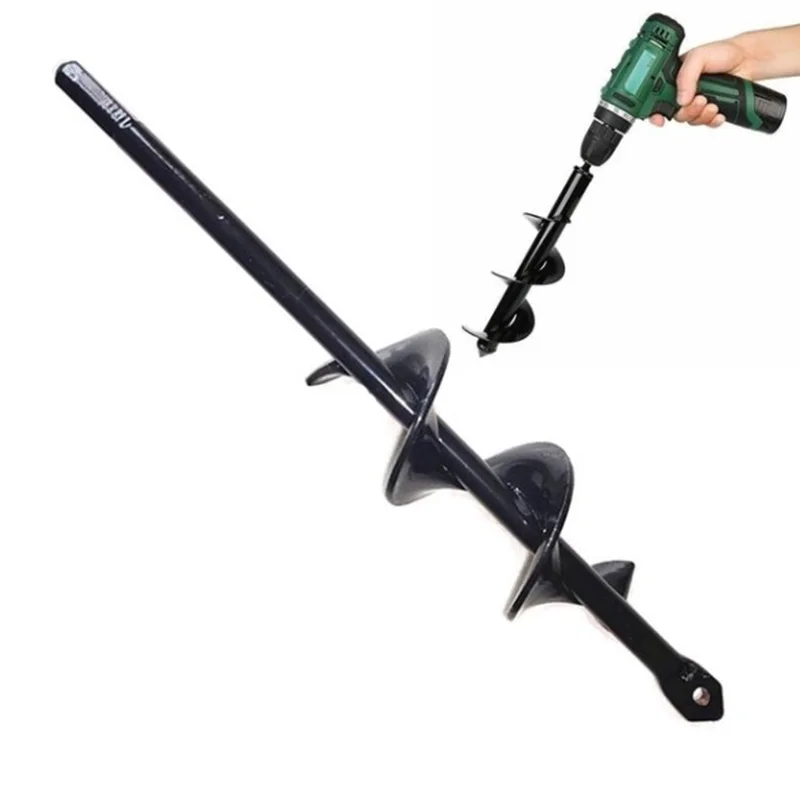 

Ground drill direct short stem plant twist plant digging hole garden vegetable garden pine weeding short stem drill bit