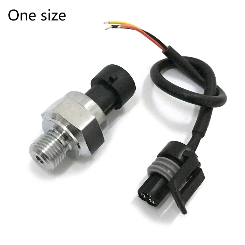 

Pressure Sensor 1.2 Mpa Air Compressor Pressure Transmitter Pressure Transmitter G1 / 4 DC 5 V for Oil Fuel Gas Water