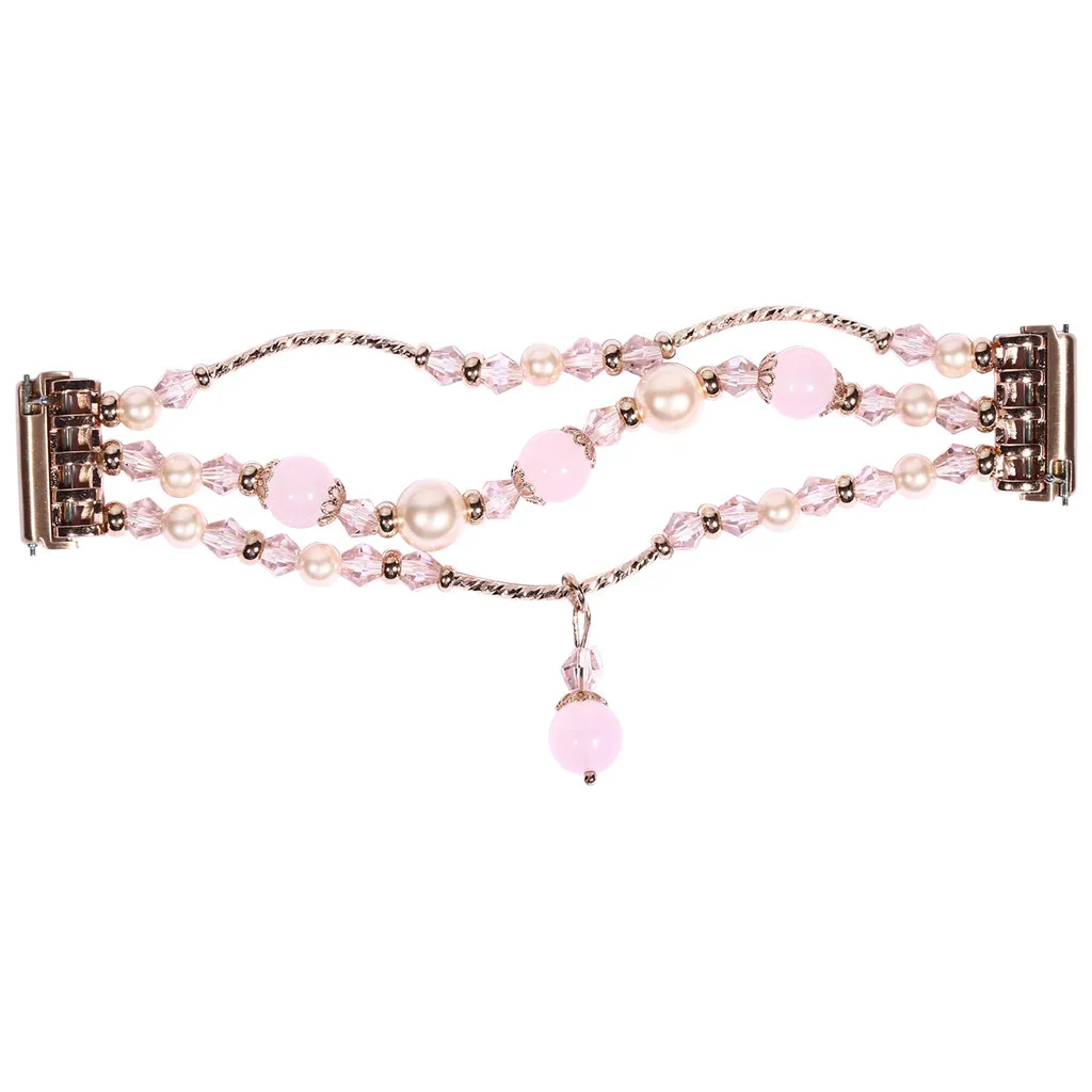 Ремешок для часов сменный роскошный браслет с агатом Fitbit Versa 2 умные часы ремешок