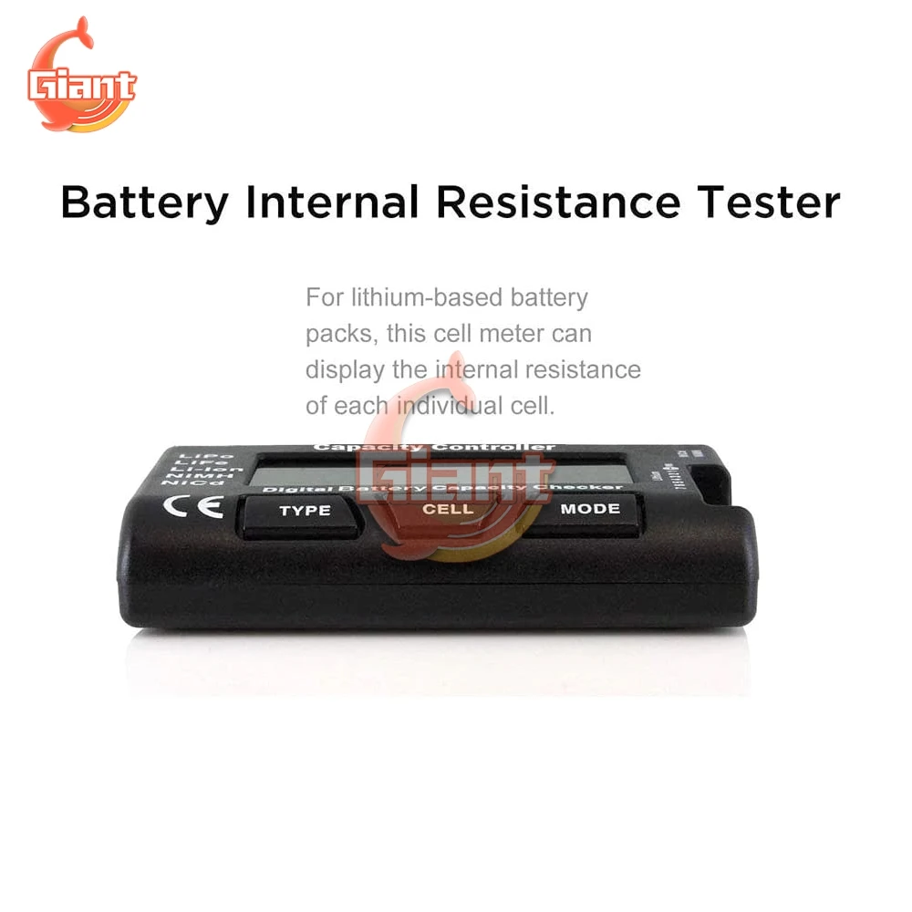 Для детей возрастом от 1 до 7S 7-бит Цифровой Батарея Ёмкость тестер Напряжение