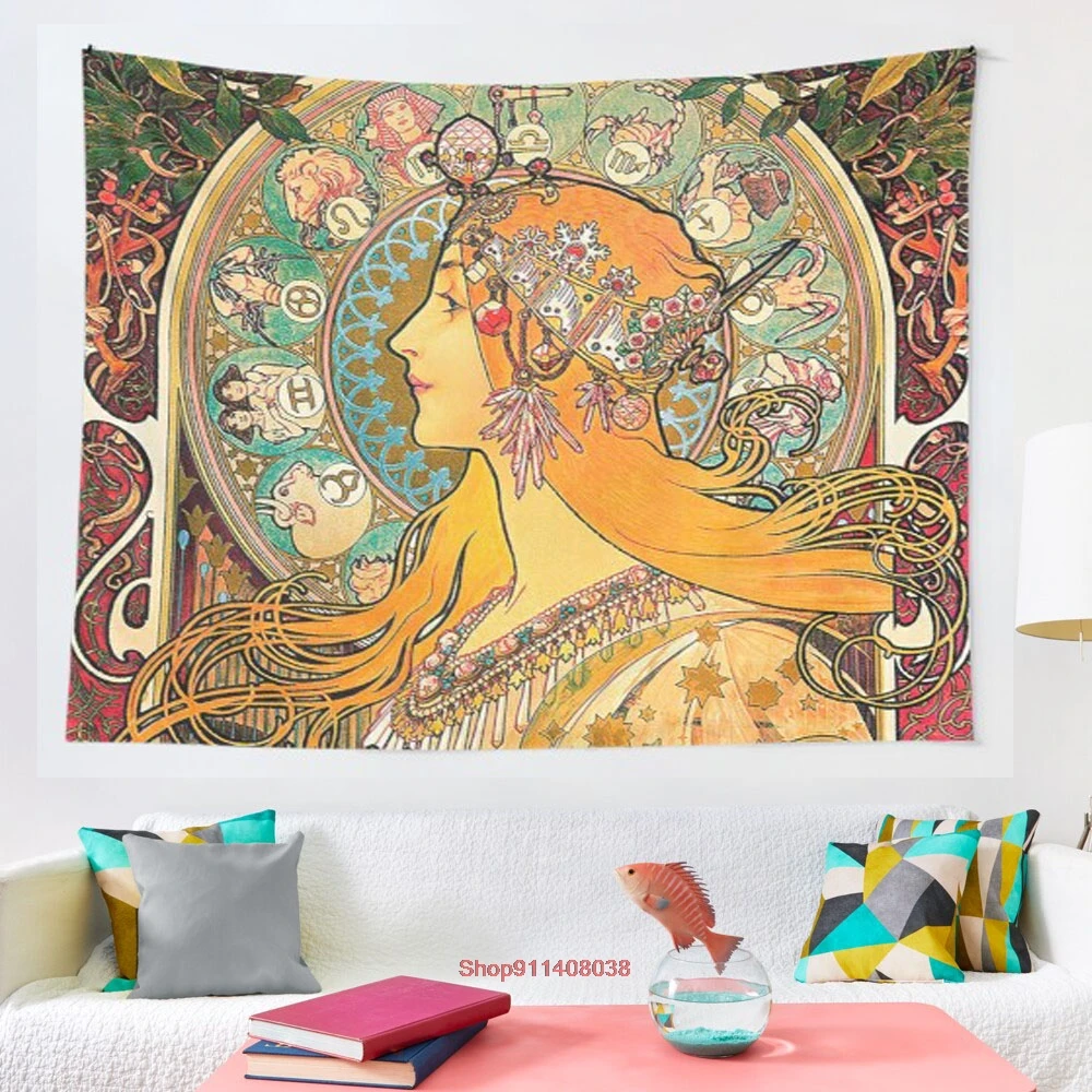 

HD Zodiac Second version tapestry Wall Hanging Tapestry for Home Dorm Fantasy Decor