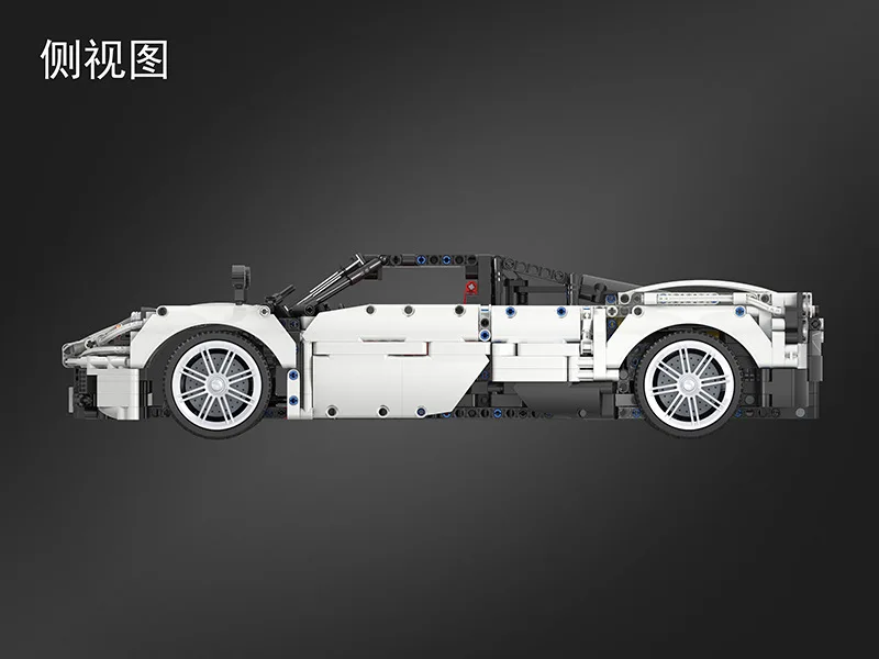 Winner 7050 Racers MOC Super Racing 1:10 масштаб спортивный автомобиль на радиоуправлении