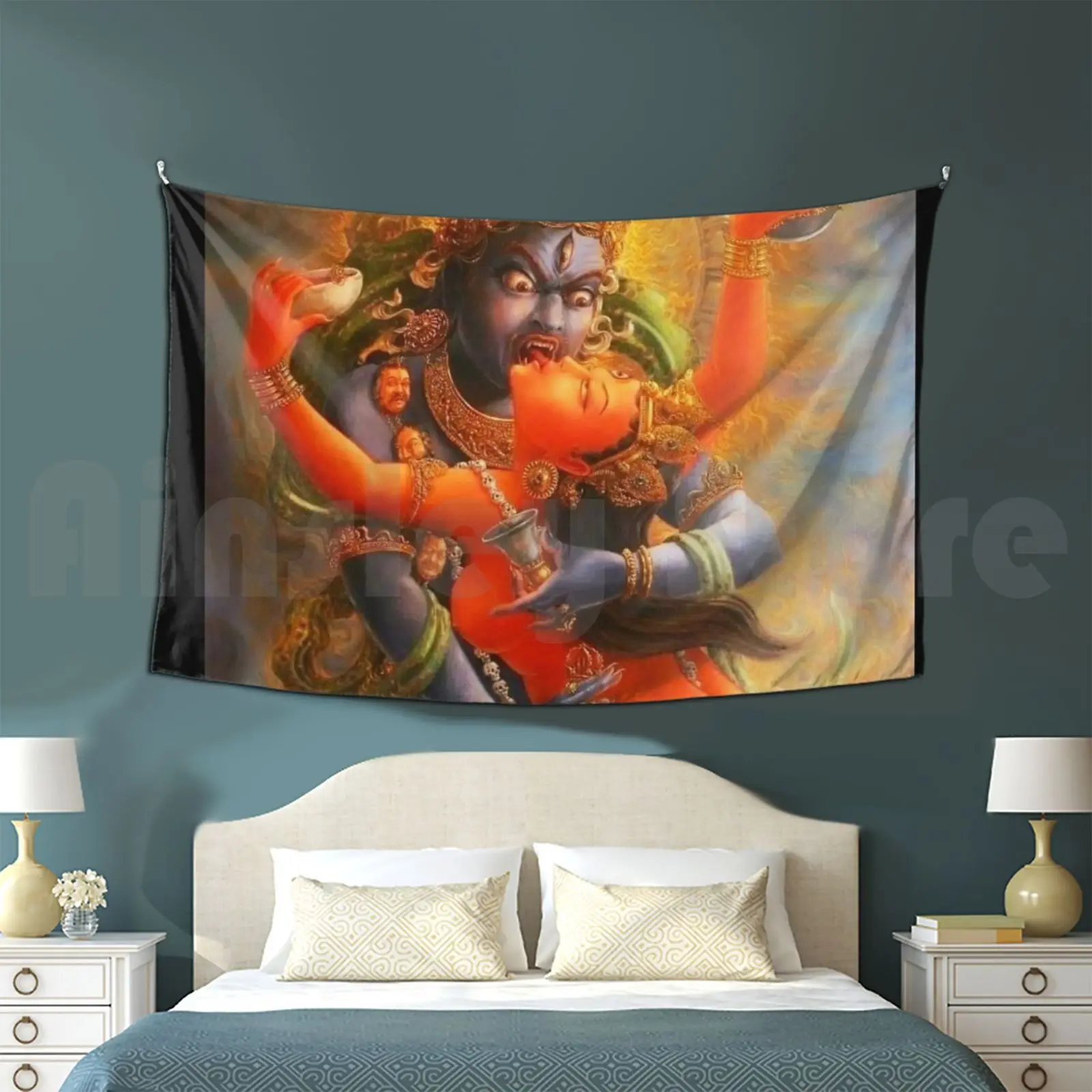 Гобелен Будда Шакти шляпа Новый любовь Тантра духовный |
