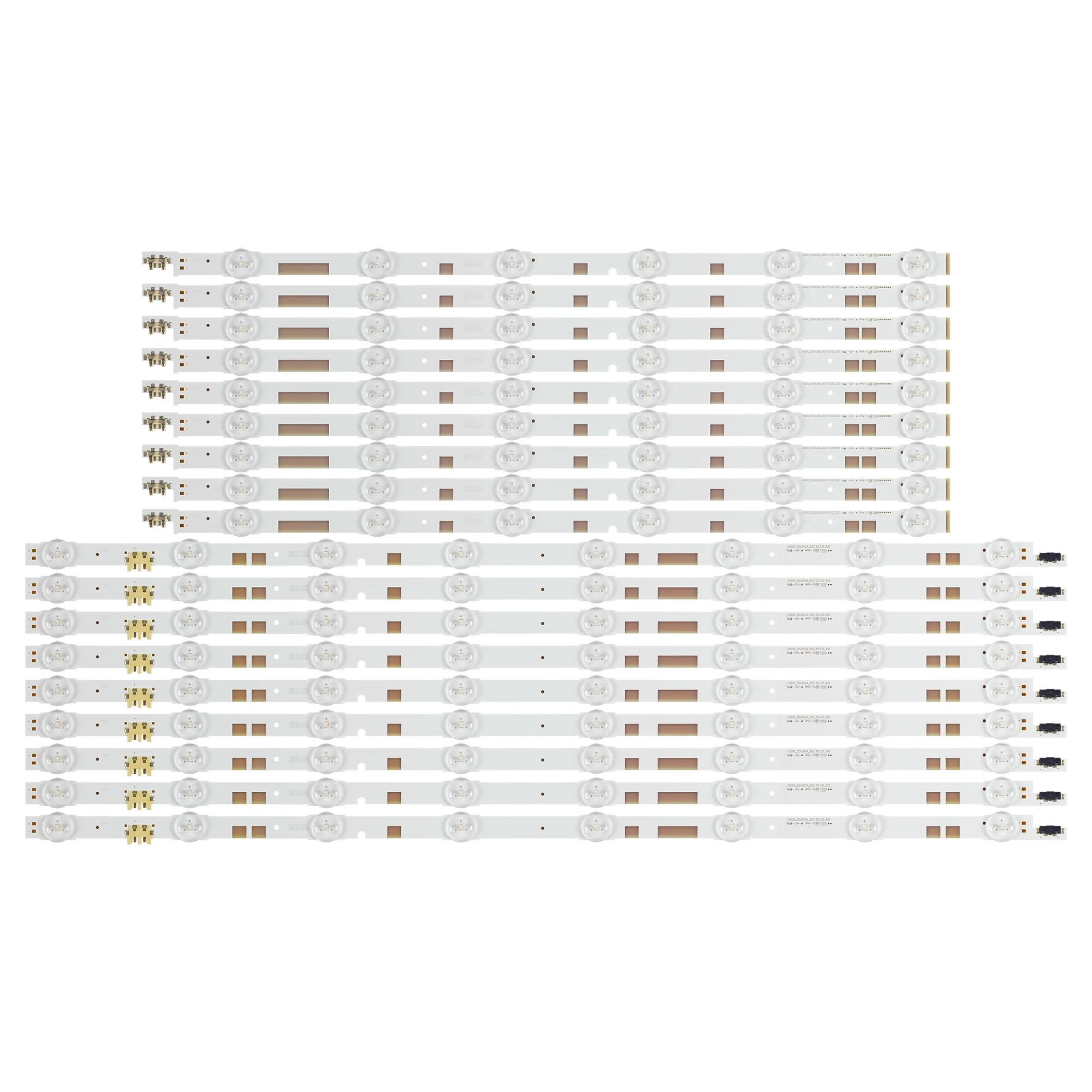 Новинка 18 шт./компл. Светодиодная лента для Samsung UE55JU6872 UE55JU6872U UE55JU6870 UE55JU6850 UE55JU6850U UA55JS7200J UE55JU6875 UE55JU6875U