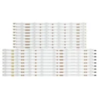 Новинка 18 шт.компл. Светодиодная лента для Samsung UE55JU6872 UE55JU6872U UE55JU6870 UE55JU6850 UE55JU6850U UA55JS7200J UE55JU6875 UE55JU6875U