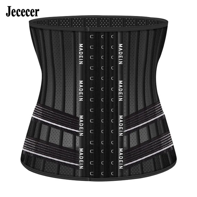 Купи Steel Boned Waist Corset Trainer Sauna Sweat Sport Girdle Cinta Modelador Women Weight Loss Sheath Shaper Workout Trimmer Belt за 792 рублей в магазине AliExpress