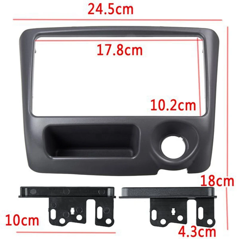 

2 DIN Car Radio Facia for Toyota Yaris Echo Vitz 1999-2005 DVD Stereo CD Panel Dash Kit Trim Fascia Face Plate Console