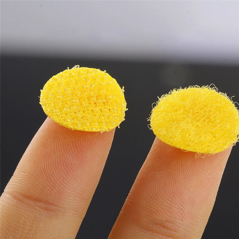 100 пар 10 25 мм Цветные точки самоклеящаяся лента для крепления DIY ремесла прочные