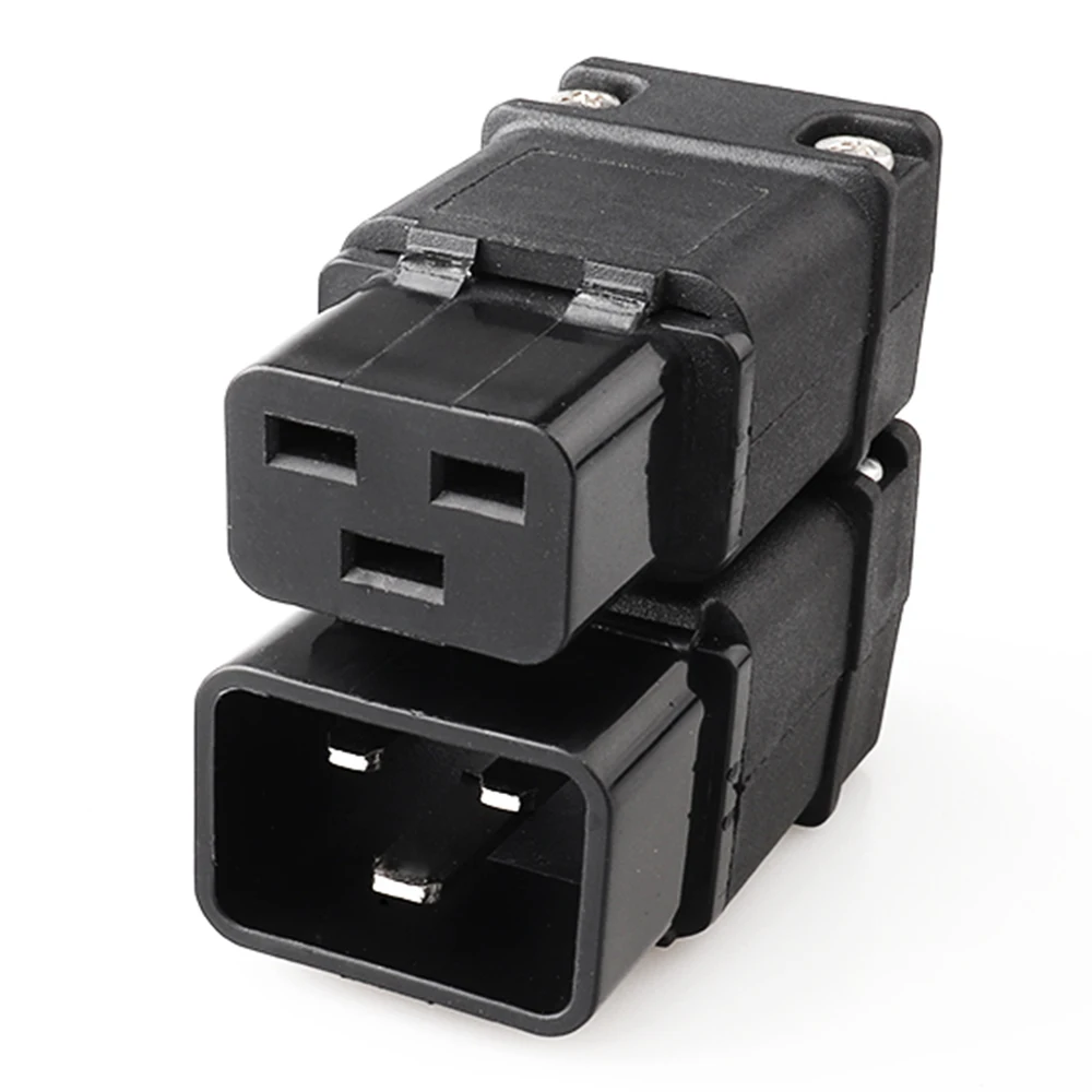 LZ 20 T1/T2 горячая Распродажа 16A 250V черный IEC C19 C20 штепсельная вилка Rewireable DIY Power 3