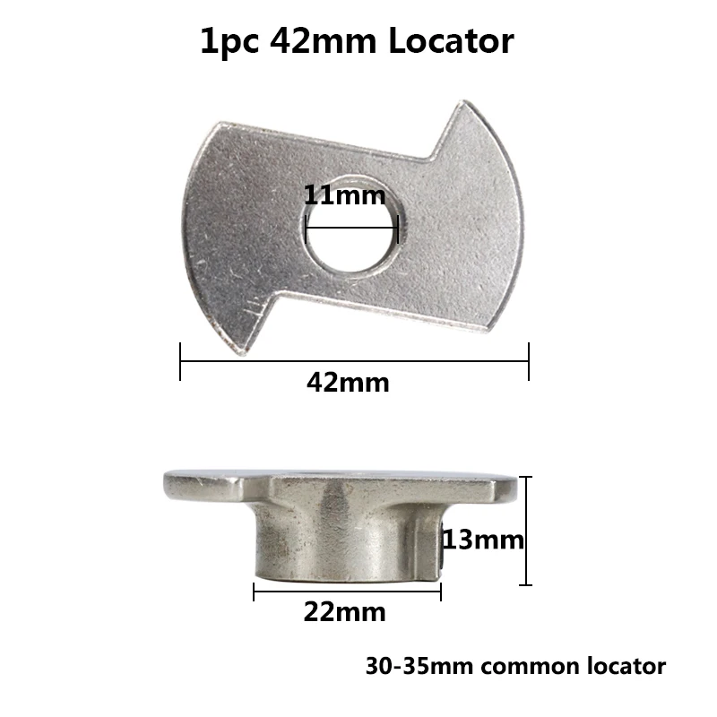 1pc 42mm Locator 1 шт. диаметр 15 мм 20 мм 25 мм 30 мм 35 мм Регулируемые твердосплавные сверла деревообрабатывающая кольцевая пила для электроинструментов Forstner Сверло - Цвет: 1pc 42mm Locator