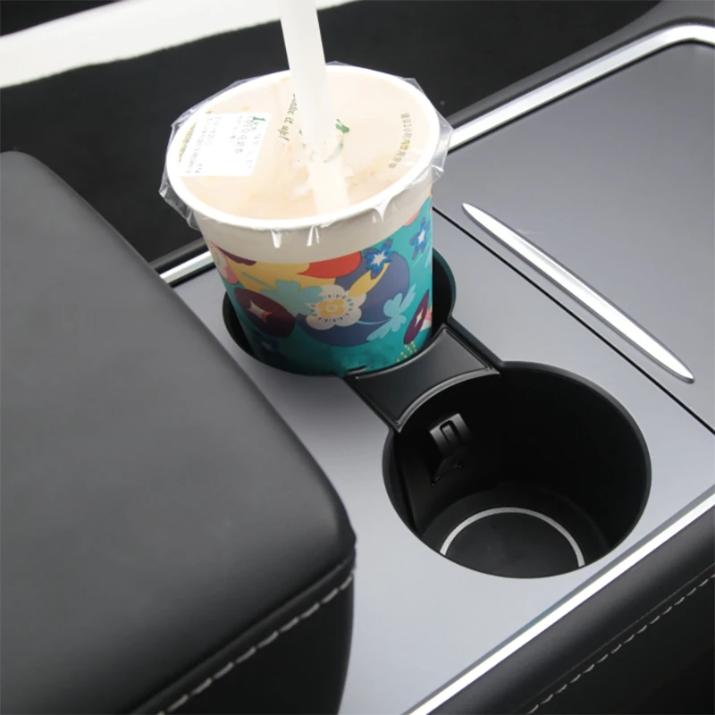 for Tesla Model 3 Y 2021 Accessories Center Console Car Cup Holder Insert Storage Box | Автомобили и мотоциклы