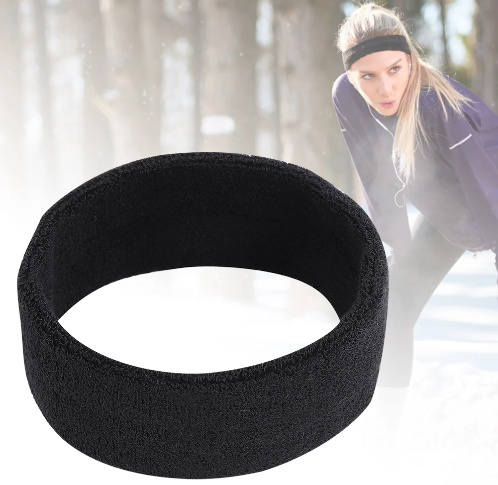 Спортивные повязки для волос унисекс эластичная повязка теплая бега йоги
