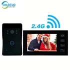 Новый беспроводной 7-дюймовый видеодомофон дверной звонок устройство ночного видения пульт дистанционного управления открытый электронный замок со встроенной батареей