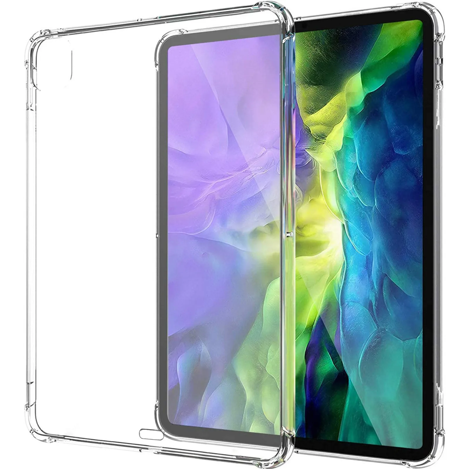 

Transparent Protective Cover For IPad Pro 12.9 inches Ultra-thin Anti-fall Flat Soft Clear Protecti Shell Dustproof Protector