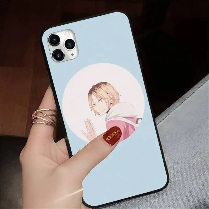

Kenma Kozume Haikyuu volleyball Phone Case for iPhone 11 12 pro XS MAX 8 7 6 6S Plus X 5S SE 2020 XR