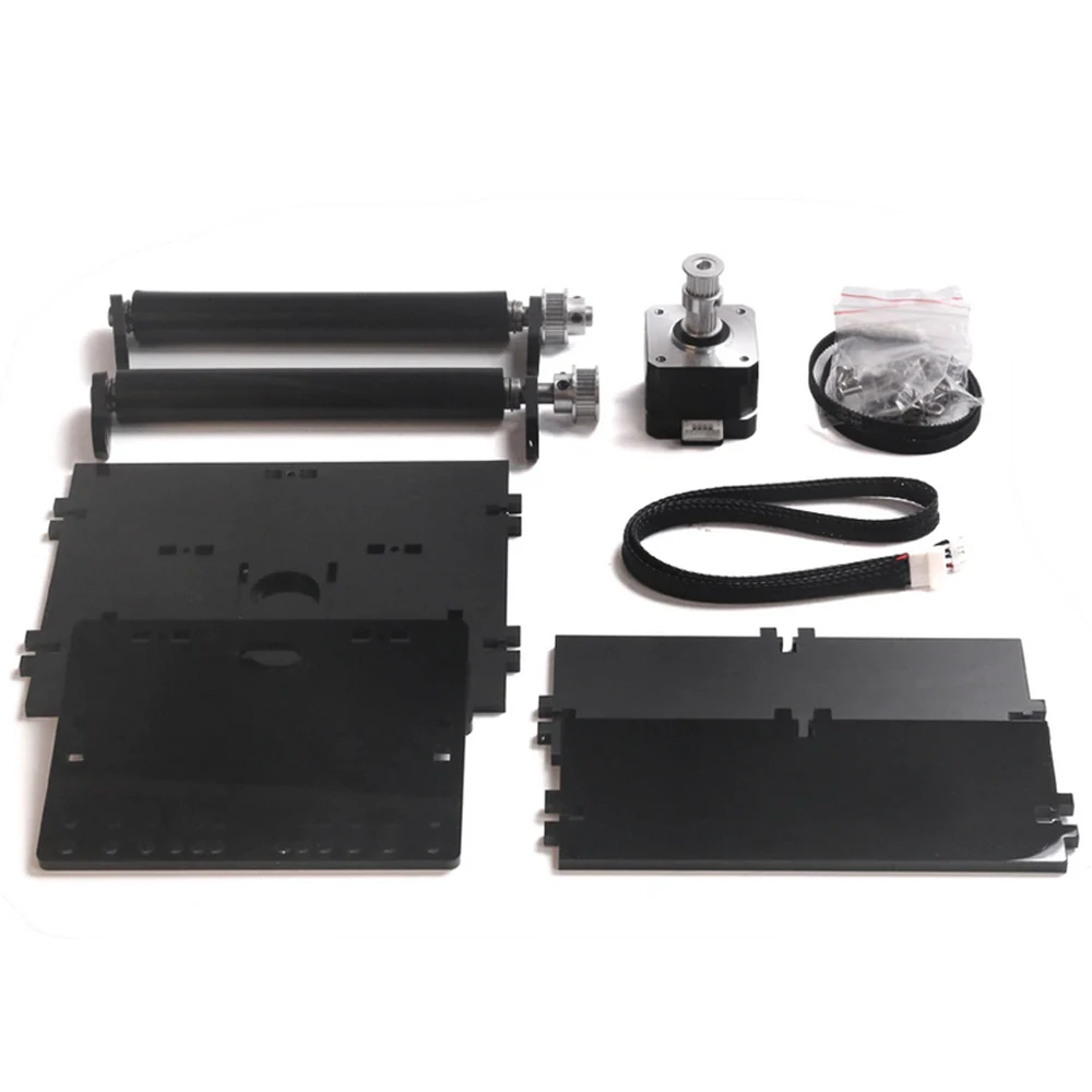 Поворотный гравировальный модуль лазерный станок ось Y с проводом шагового