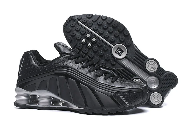 Мужские кроссовки, новинка, дизайнерские мужские кроссовки Shox R4, роскошные кроссовки NZ, тройные черные белые уличные спортивные кроссовки - Цвет: 25