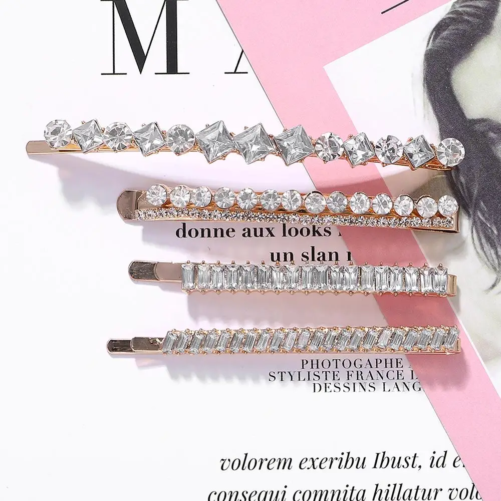 Корейская имитация жемчужная заколка классическая короткая красочная расческа