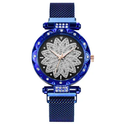 Роскошные модные женские часы браслет повседневные с кожаными кристаллами