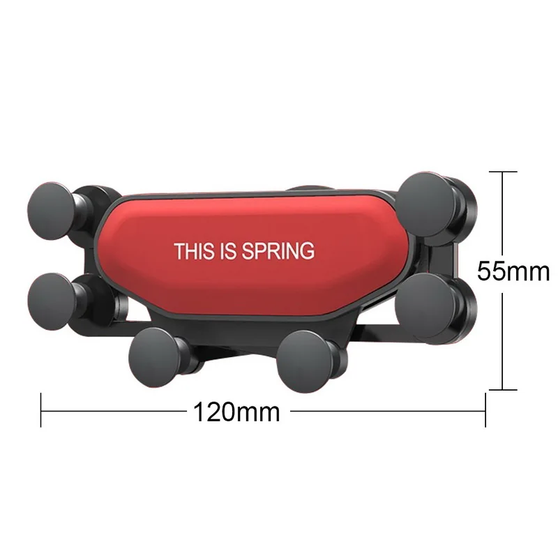 Гравитационный Автомобильный держатель для телефона с креплением на