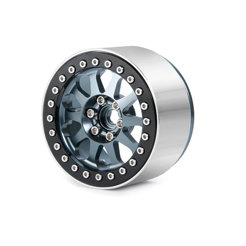 2.2inch Metal Wheel Hub Beadlock Wheel Rims Extended Width 35mm for 1/10 RC Car Traxxas TRX-4 Axial SCX10 Wraith 90048 RR10 enlarge