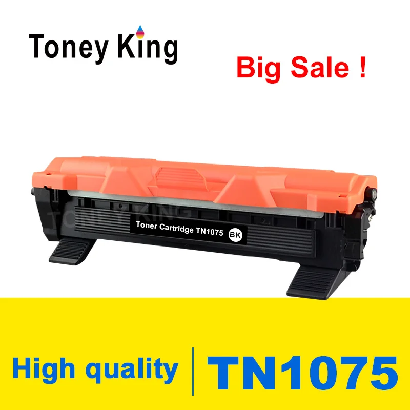 Тонер картридж Toney King TN1075 TN 1075 совместимый с принтером Brother 1112 1512R чипом для