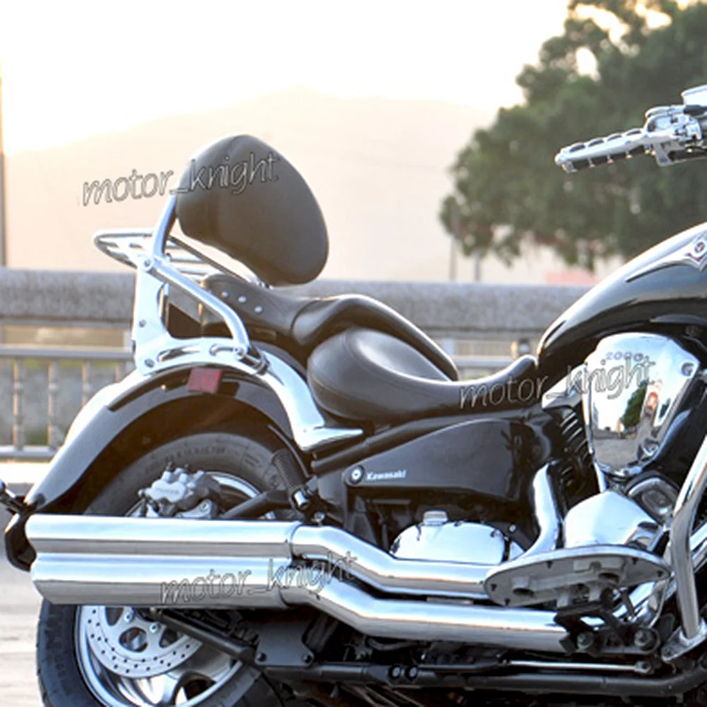 Багажная стойка для заднего сиденья подставка седла карго полка спинка Kawasaki Vulcan