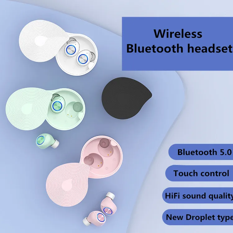 

TW70 Bluetooth Headset 5.0 True Wireless Motion Power Display Call/NFC Function Voice Control Multi-Point Connection