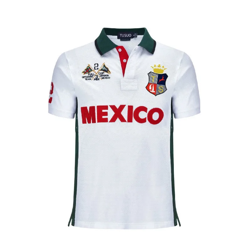 

Summer New Polo Male Shirt Cotton Short Sleeved Embroidery Men Casual Lapel Quality 2021 Clothing Brand Plus Size S-5XL Hombre