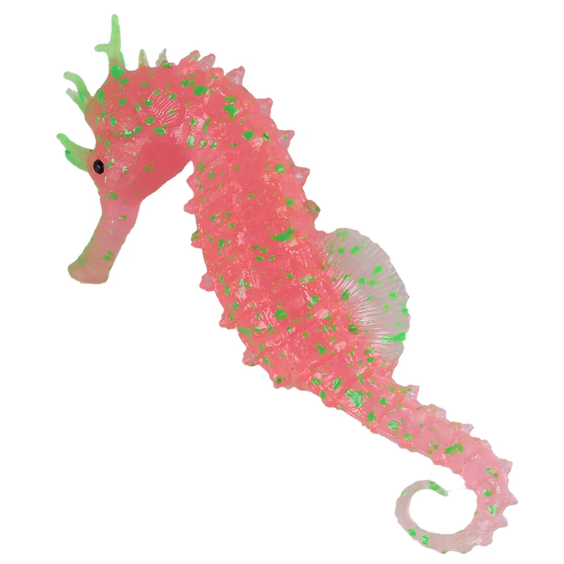 Светящийся эффект искусственная морская лошадь для аквариума аквариум