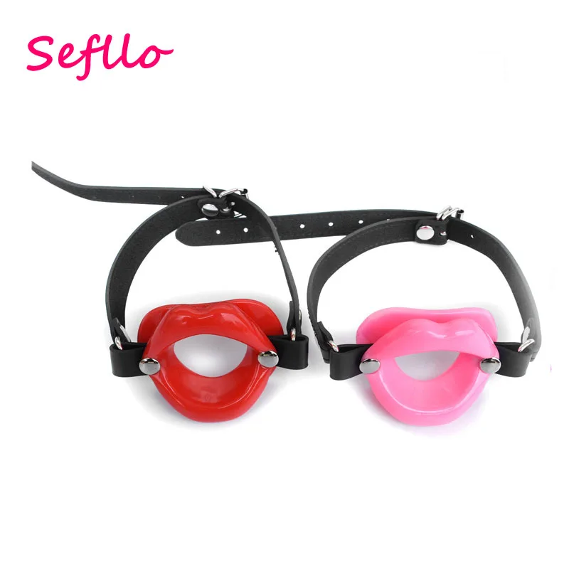 Sefllo Большая Губа кляп для рта БДСМ Связывание Секс игрушки пар эротические