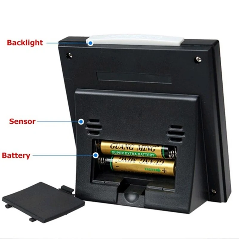Цифровой термометр-гигрометр с цветным ЖК-дисплеем комнатный измеритель