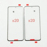 5pcs for samsung s8 s9 s10 s20 note 8 10 20plus s21 ultra lcd display outer touch panel screen replacement front glass lens