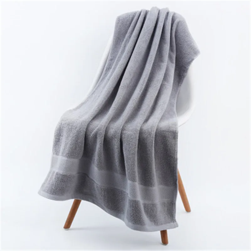 Большой размер 3 цвета высокоабсорбирующее полотенце для лица плотное хлопковое