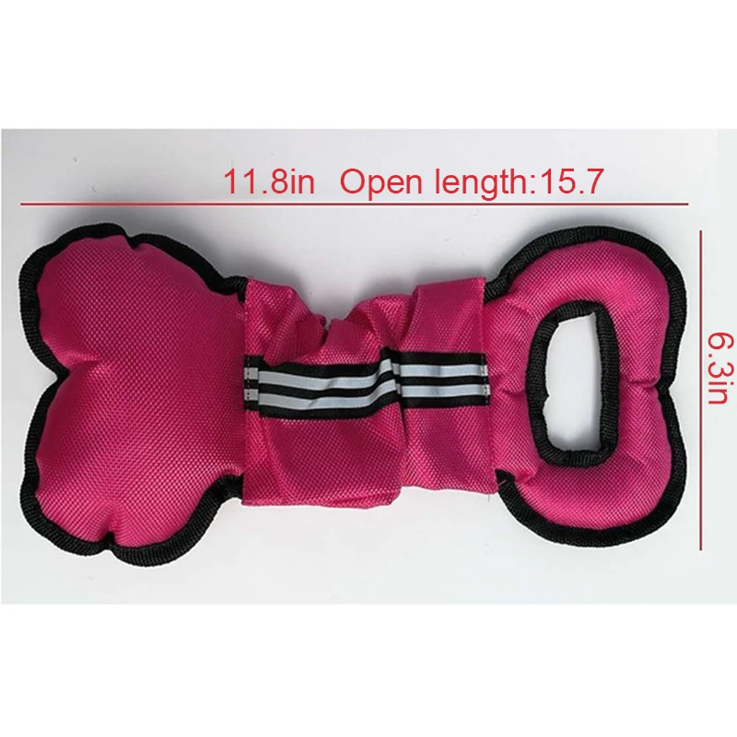 

1pcs hot sale Dog Tug Toy Creative Bone Shape Funny Pet Interactive Toy Dog Teething Toy Pets Accessories Supplies