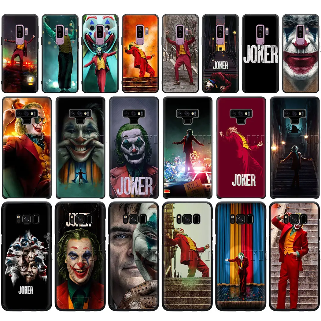 2019 Джокер Хоакина Феникса Фильм Мягкий чехол для телефона samsung Примечание 10 9 8 A10