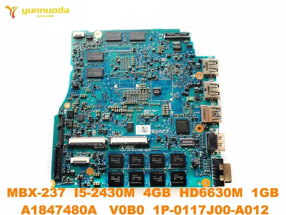 Оригинальный беспроводной контроллер для SONY MBX 237 Материнская плата ноутбука 15 6 I5